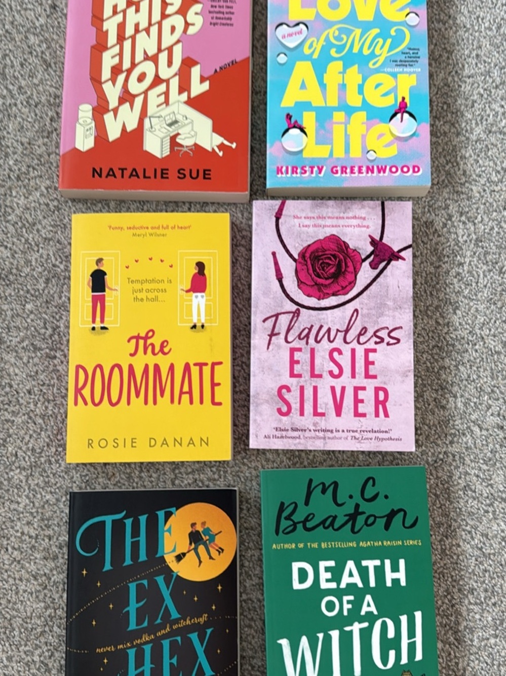Assorted Paperback Rom-Com & Women's Fiction Book Bundle - Bright Covers
